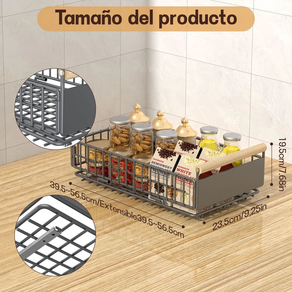 Estante Fregadero Plegable 2pcs