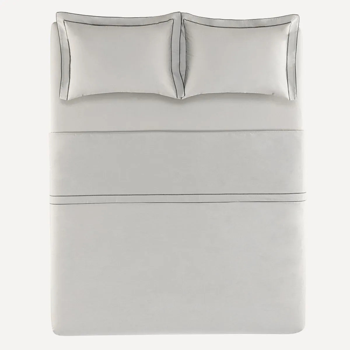 Juego de Cama Tamaño Queen de 200 Hilos con Bordado Juno