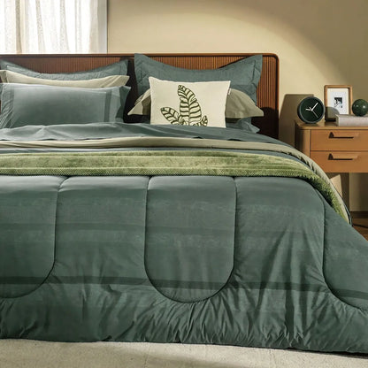 Juego de Cama Tamaño King, 200 hilos, 100% Algodón, Ícaro