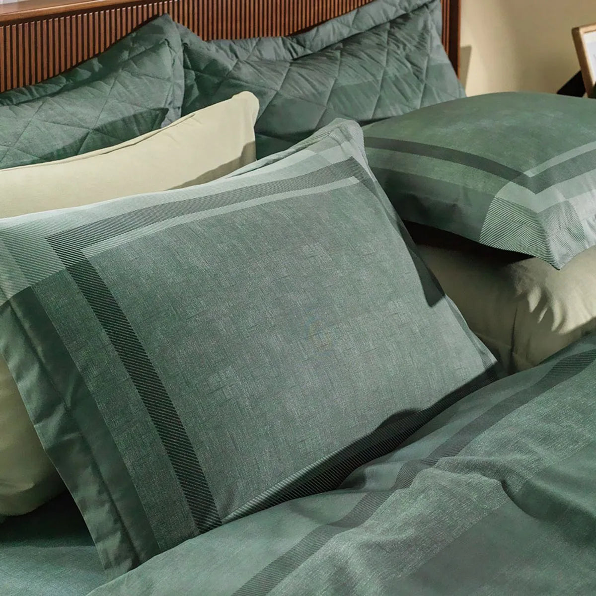 Juego de Cama Tamaño King, 200 hilos, 100% Algodón, Ícaro