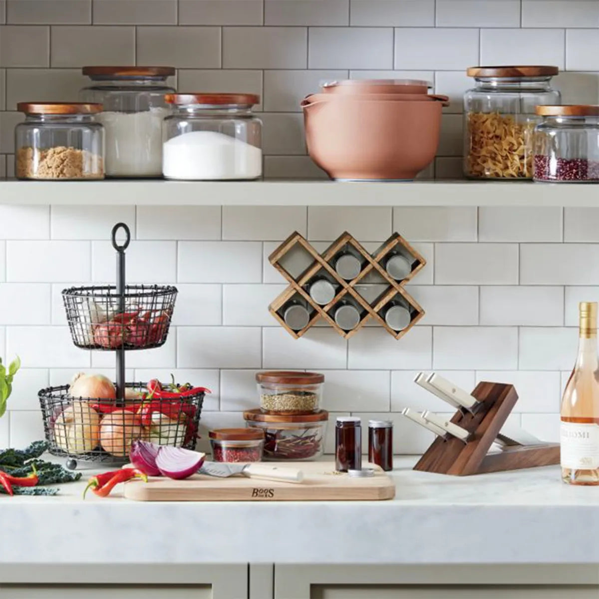 Frutero Bendt 3 Niveles Crate&Barrel