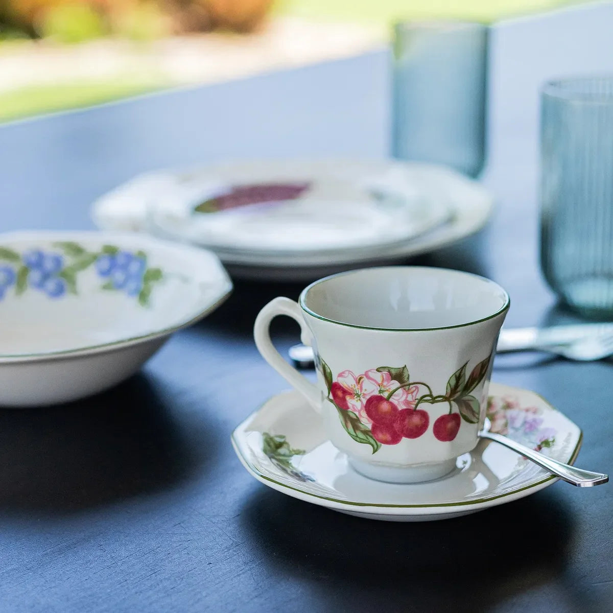 Juego De Vajilla Cerámica 30 Piezas Orchard Queens