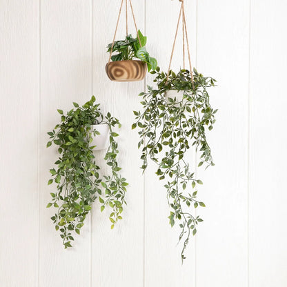 Planta Artificial Colgante Helecho 85 Cm Mica