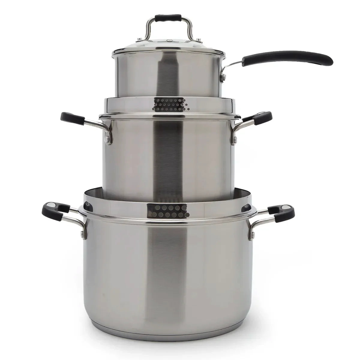 Batería De Acero Inoxidable New Munk 8 Piezas Wurden