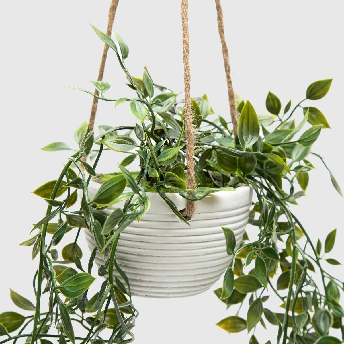 Planta Artificial Colgante Helecho 85 Cm Mica