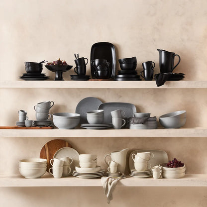 Juego de Vajilla 30 Piezas Cerámica Gres Basement Home