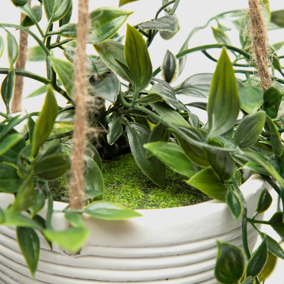 Planta Artificial Colgante Helecho 85 Cm Mica