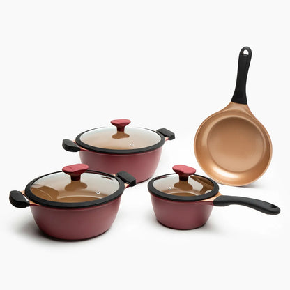 Batería de Cocina Cerámica 7 Piezas Wurden