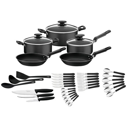 Batería De Cocina 38 Piezas Antiadherente Victoria Tramontina