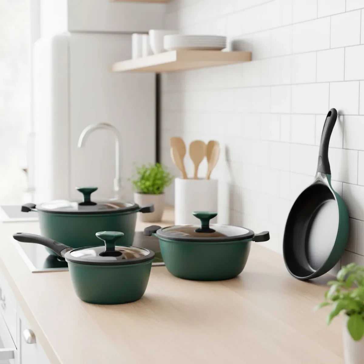 Batería de Cocina Cerámica 7 Piezas Wurden