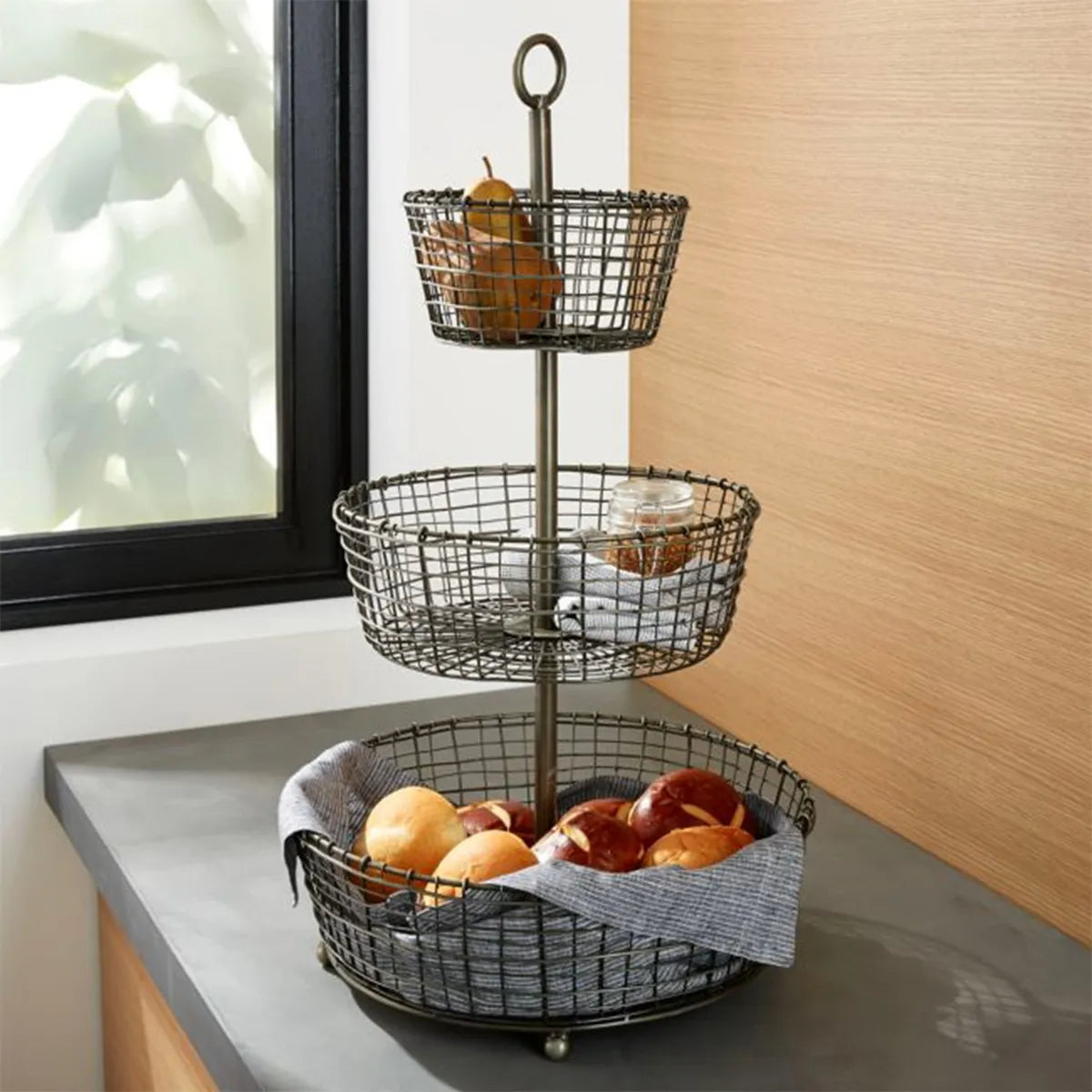 Frutero Bendt 3 Niveles Crate&Barrel