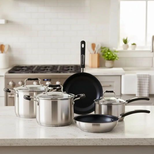 Batería De Acero Inoxidable New Munk 8 Piezas Wurden